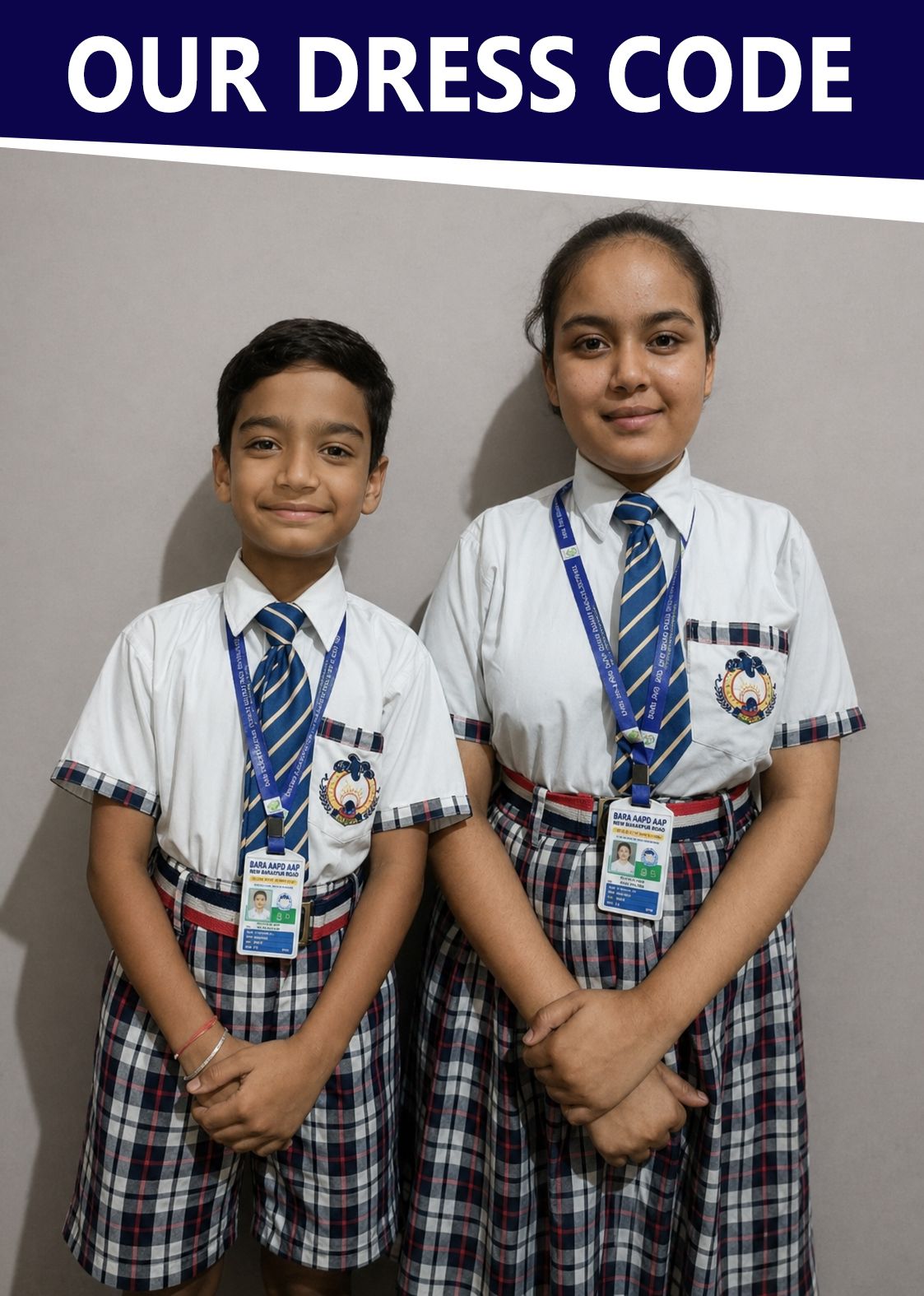 dress code of baba aapo aap school